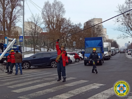 Рятувальники "Київської служби порятунку" з 4 по 10 грудня відпрацювали 54 виїзди для ліквідації надзвичайних ситуацій